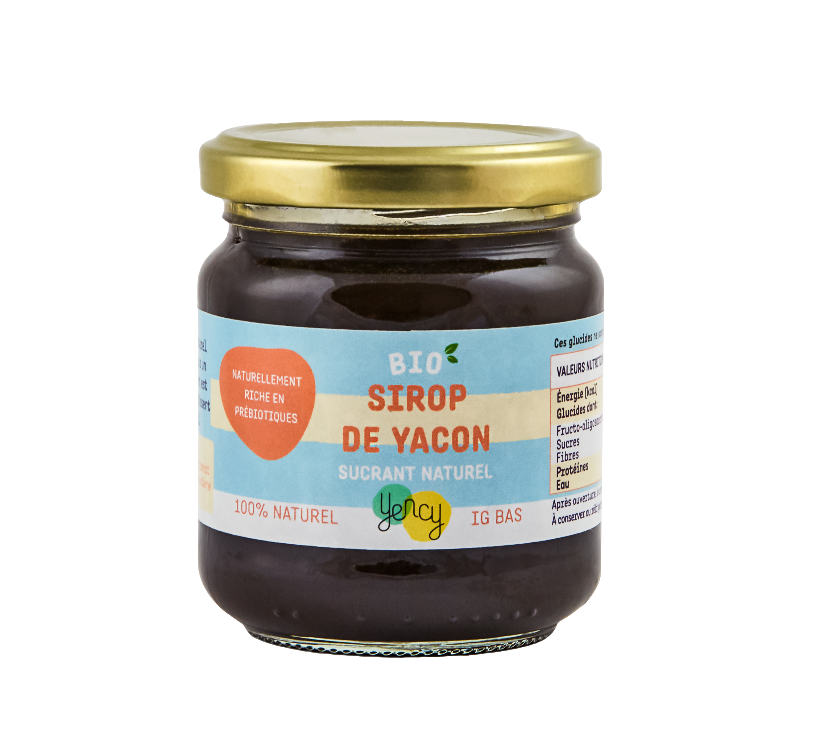 Sirop de Yacon - Sirop sans sucre à IG Bas - Yency